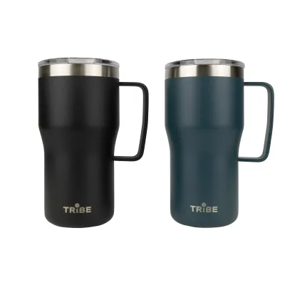Термочашка Tribe Travel Mug 600 мл T-FA-0034, синий. - 2 - Robinzon.ua