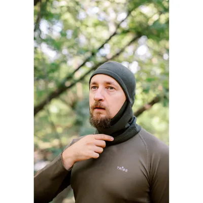 Балаклава флісова Tribe Fleece Balaclava T-KF-0021 OS, olive - 1 - Robinzon.ua