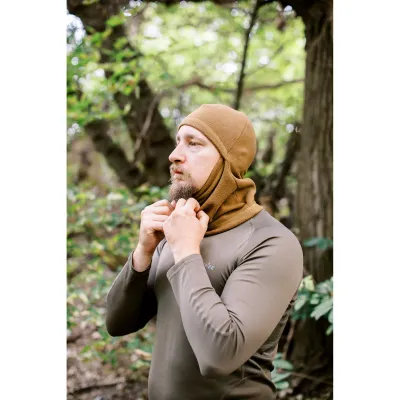 Балаклава флісова Tribe Fleece Balaclava T-KF-0021 OS, coyote - 2 - Robinzon.ua