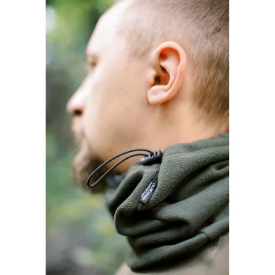 Флисовая повязка Tribe Neck Warmer с затяжкой T-KF-0020 OS, олива. - 3 - Robinzon.ua