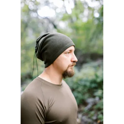Флисовая повязка Tribe Neck Warmer с затяжкой T-KF-0020 OS, олива. - 5 - Robinzon.ua