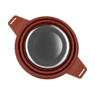 Каструля Tribe Collapsible Pot 2,5 л силіконова T-FF-0025, brown - 3 - Robinzon.ua