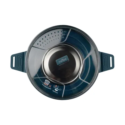 Каструля Tribe Collapsible Pot 2,5 л силіконова T-FF-0025, ocean - 4 - Robinzon.ua