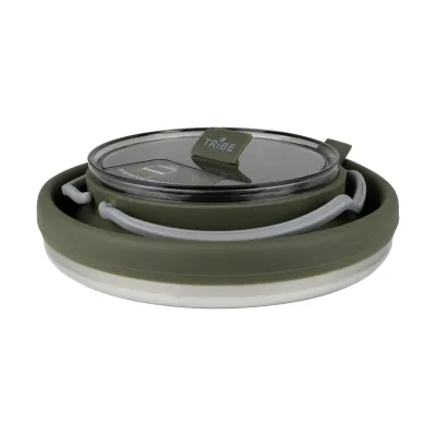 Чайник Tribe Collapsible Kettle 1,5 л силіконовий T-FF-0026, olive - 2 Чайник Tribe Collapsible Kettle 1,5 л силіконовий T-FF-0026, olive - 2 - Robinzon.ua