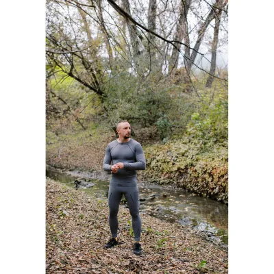 Термобілизна чоловіча Tramp Active комплект (футболка+штани) UTRUM-021-grey, S/M - 1 - Robinzon.ua