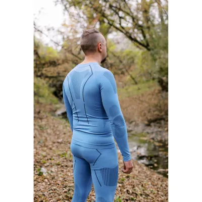 Термобілизна чоловіча Tramp Active комплект (футболка+штани) UTRUM-021-blue, S/M - 4 - Robinzon.ua
