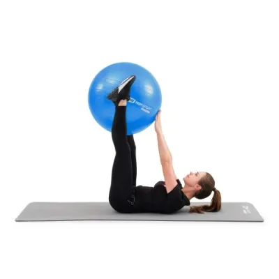 Фитбол 45 см Hop-Sport R045 голубой - 4 - Robinzon.ua