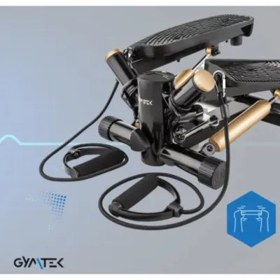Степпер с экспандером Gymtek XST500 черно-золотистый - 6 - Robinzon.ua