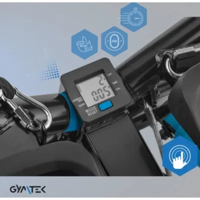 Степпер с рукоятками и экспандерами Gymtek XST700 синий - 5 - Robinzon.ua