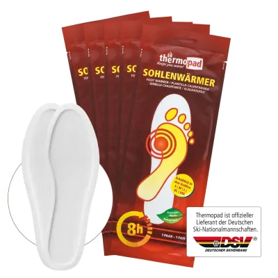 Хімічна грілка-устілка Thermopad Foot Warmer New, XL, 10 пар (TPD 78094) - 2 - Robinzon.ua