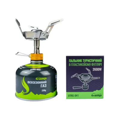Пальник газовий складний з вітрозахистом Tramp TRG-041 - 7 - Robinzon.ua