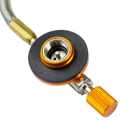 Пальник газовий зі шлангом та подвійним вбудованим вітрозахистом Tramp UTRG-047 - 5 - Robinzon.ua