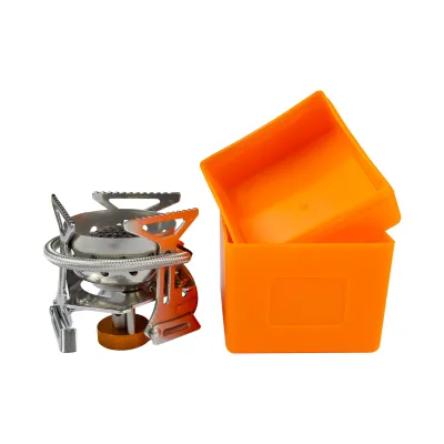 Пальник газовий зі шлангом та подвійним вбудованим вітрозахистом Tramp UTRG-047 - 7 - Robinzon.ua