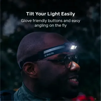 Фонарь налобный BioLite Dash 450 Rechargeable HeadLamp, Ember Fade (BLT HPA0412) - 5 - Robinzon.ua