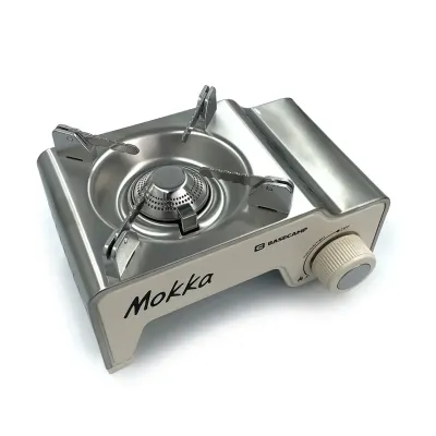 Портативная газовая плитка Base Camp Camping Stove Mokka, Camel Grey (BCP 51418) - 5 - Robinzon.ua