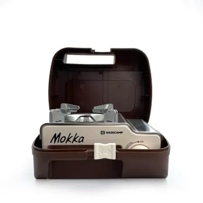 Портативная газовая плитка Base Camp Camping Stove Mokka, Camel Grey (BCP 51418) - 6 - Robinzon.ua