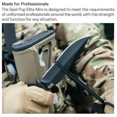 Ніж SOG SEAL Pup Elite Mini (SOG E37M-BX) - 5 Ніж SOG SEAL Pup Elite Mini (SOG E37M-BX) - 5 - Robinzon.ua