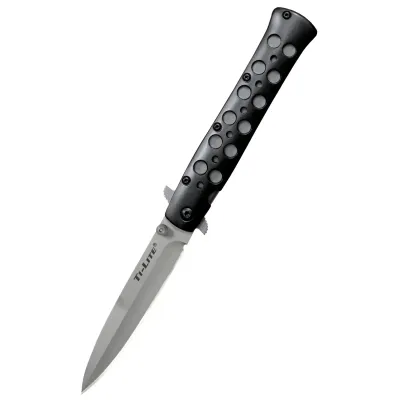 Ніж складаний Cold Steel TI-Lite Aluminium 4", Black (CST CS-26B4) - 1 Ніж складаний Cold Steel TI-Lite Aluminium 4", Black (CST CS-26B4) - 1 - Robinzon.ua