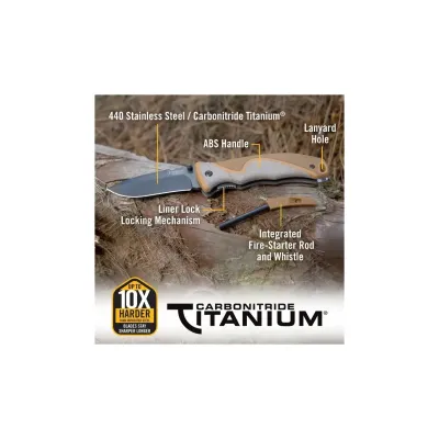 Нож складной Camillus Inflame 7.5″ 440 Carbo (CML CAM-19473) - 7 - Robinzon.ua