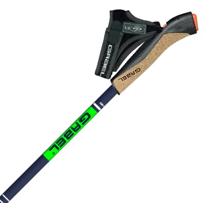 Палки для скандинавской ходьбы Gabel Stretch Carbon Lime (7008352640000) - 3 - Robinzon.ua
