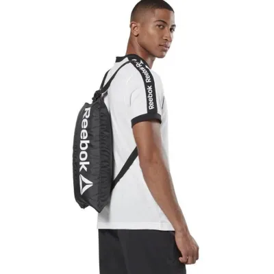 Легка спортивна сумка-рюкзак, торбинка Reebok Gymsack 2.0 чорний - 1 Легка спортивна сумка-рюкзак, торбинка Reebok Gymsack 2.0 чорний - 1 - Robinzon.ua