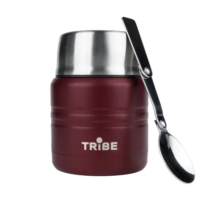 Термос Tribe Food Jar харчовий 0,35 л T-DE-0021, red - 4 - Robinzon.ua