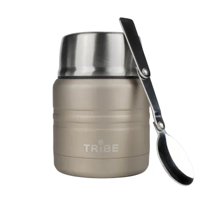 Термос Tribe Food Jar харчовий 0,35 л T-DE-0021, beige - 2 - Robinzon.ua