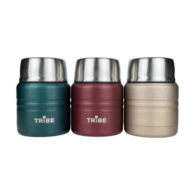 Термос Tribe Food Jar харчовий 0,35 л T-DE-0021, beige - 3 - Robinzon.ua