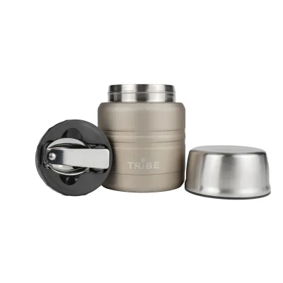 Термос Tribe Food Jar харчовий 0,35 л T-DE-0021, beige - 4 - Robinzon.ua