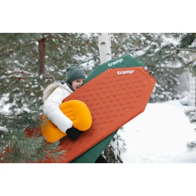 Килим самонадувний Tramp Ultralight TPU оранж 183х51х2,5 TRI-022 - 7 - Robinzon.ua