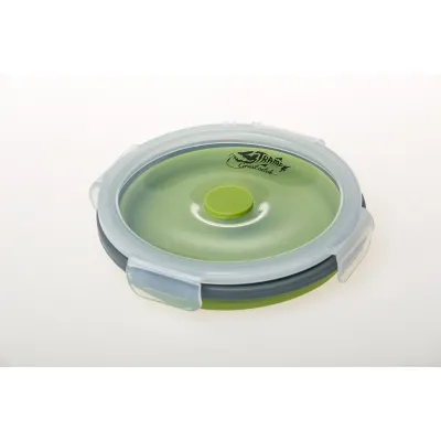 Контейнер TRAMP складаний силіконовий з кришкою защіпкою 800мл UTRC-087 , Помаранчевий - 1 - Robinzon.ua