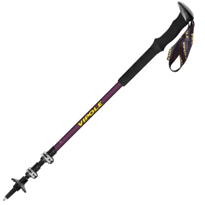 Палки трекинговые Vipole Base Camp Violet DLX (S25 08) - 1 - Robinzon.ua