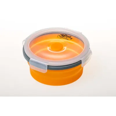Контейнер складаний з кришкою-кліпсою Tramp (800ml) orange TRC-087-orange - 4 - Robinzon.ua