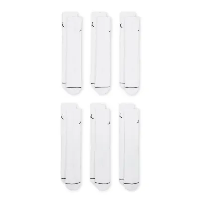 Мужские носки Jordan U J ED CUSH PLY CREW 6PR Белый 42-46 (HV6228-100 42-46) - 3 - Robinzon.ua