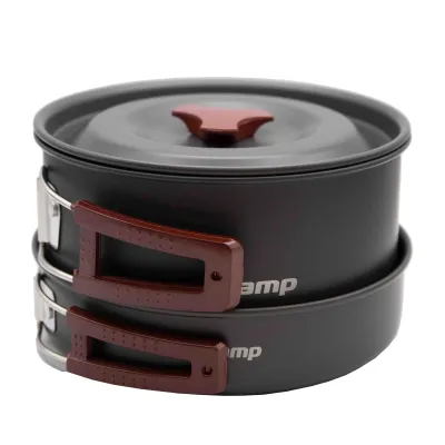 Набір посуду з анодованого алюмінію Tramp UTRC-143 - 3 - Robinzon.ua