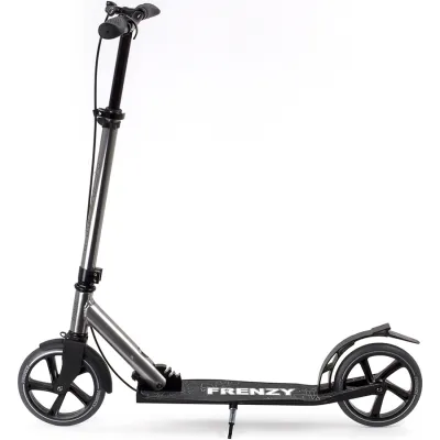 Frenzy самокат 205 мм Двійне гальмо Рекреаційний титановий. - 1 - Robinzon.ua