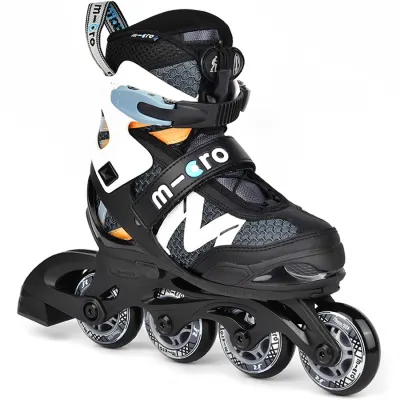 Мікро ролики NEW Shaper чорн-білі 25-28. - 1 - Robinzon.ua