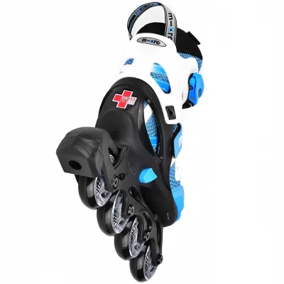 Мікро ролики NEW Shaper синьо-білий 25-28. - 2 - Robinzon.ua