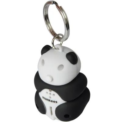 Munkees 1103 брелок-фонарик Panda LED black-white - 2 - Robinzon.ua