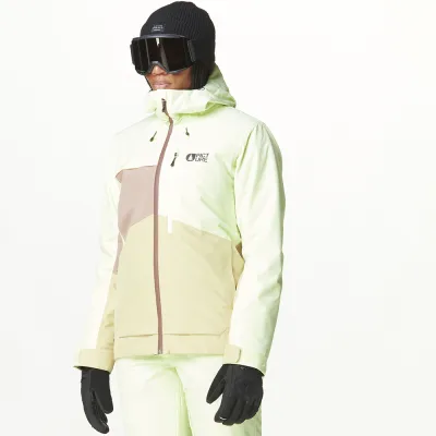 Picture Organic куртка лыжная Seen W 2025 lime cream-hemp-roebuck L - 2 - Robinzon.ua