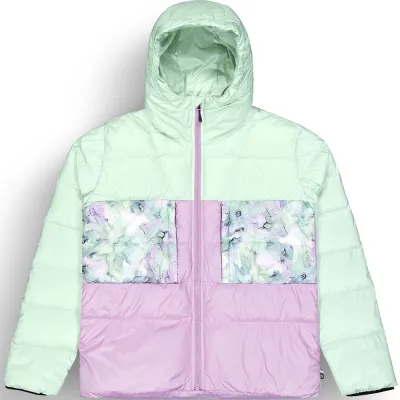 Куртка пухова Hi Puff Down W 2025 сіл Grau-orchid-розмита водна принт L. - 4 - Robinzon.ua