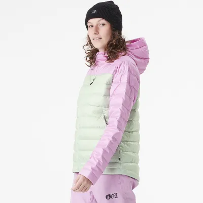 Picture Organic куртка пуховая Mid Puff Down W 2025 silt green-orchid L - 2 - Robinzon.ua