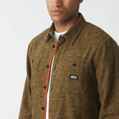 Picture Organic сорочка Lewell бронзово-коричнева L. - 2 - Robinzon.ua