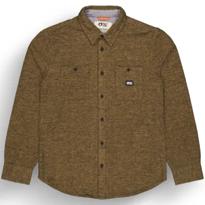 Picture Organic сорочка Lewell бронзово-коричнева L. - 3 - Robinzon.ua