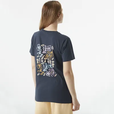 Футболка Picture Organic Virel W темно-синя L. - 1 - Robinzon.ua