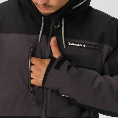 Rehall куртка сноубордическая Botev 2026 black L - 3 Rehall куртка сноубордическая Botev 2026 black L - 3 - Robinzon.ua