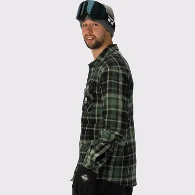 Rehall рубашка Brody 2026 checks moss L - 1 - Robinzon.ua