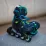 ролики Rollerblade Microblade XT чорний-нейтрально-зелений 28-32. - 6 - Robinzon.ua