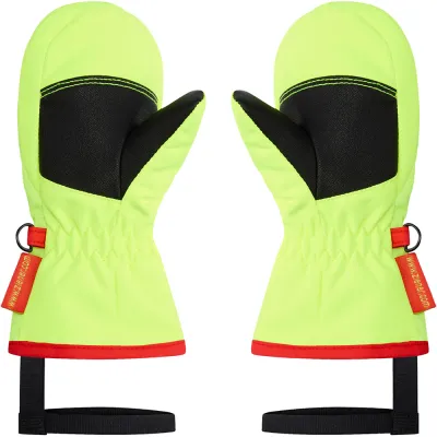 Ziener рукавички лижні Lemmi Jr отруйно жовті 2. - 1 - Robinzon.ua