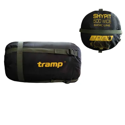 Спальний мішок Tramp Shypit 500XL ковдра з капюш правий olive 220/100 UTRS-062L - 8 - Robinzon.ua